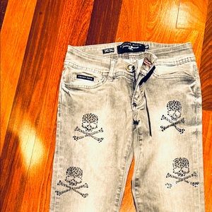 Phillipp Plein One of a kind, skulls front and back